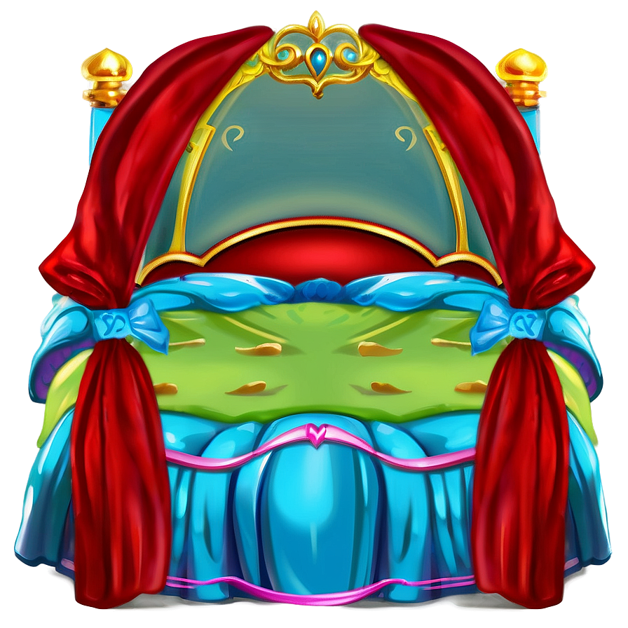 Princess Bed Fantasy Png 38