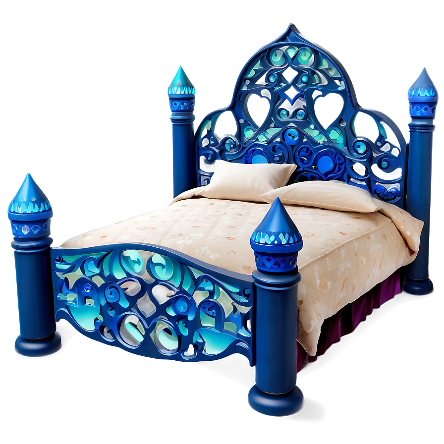 Princess Bed Fantasy Png Myf32