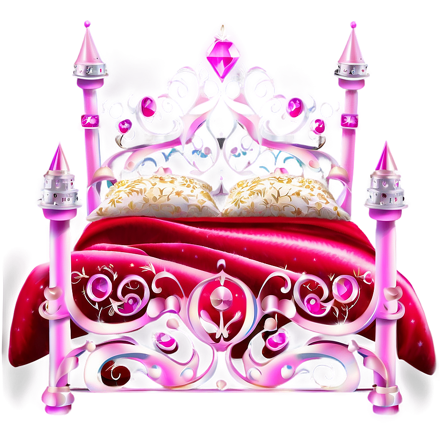 Princess Bed Fantasy Png Ntc43