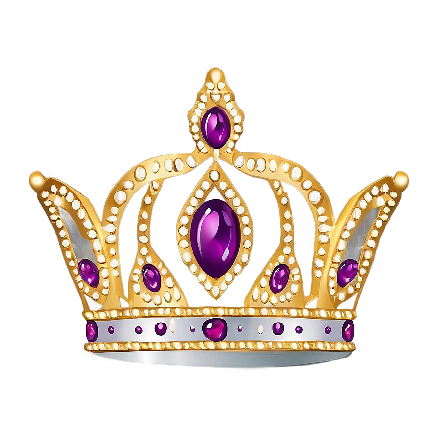 Princess Crown For Cake Topper Png Hqn