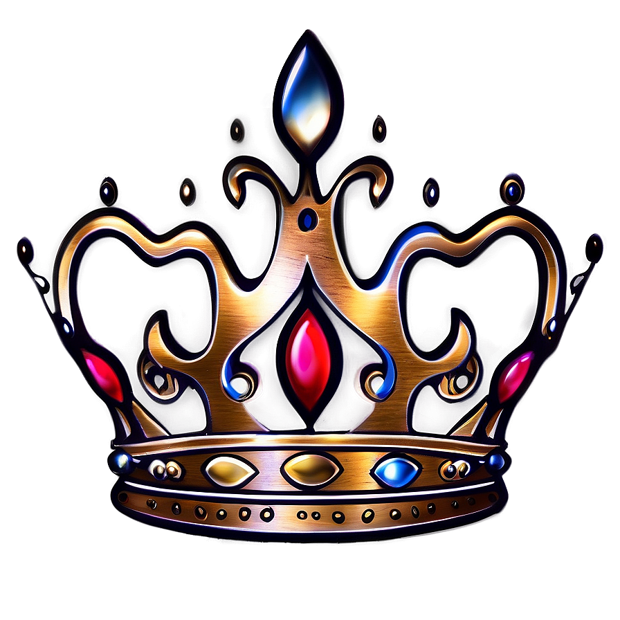 Princess Crown Tattoo Design Png 3