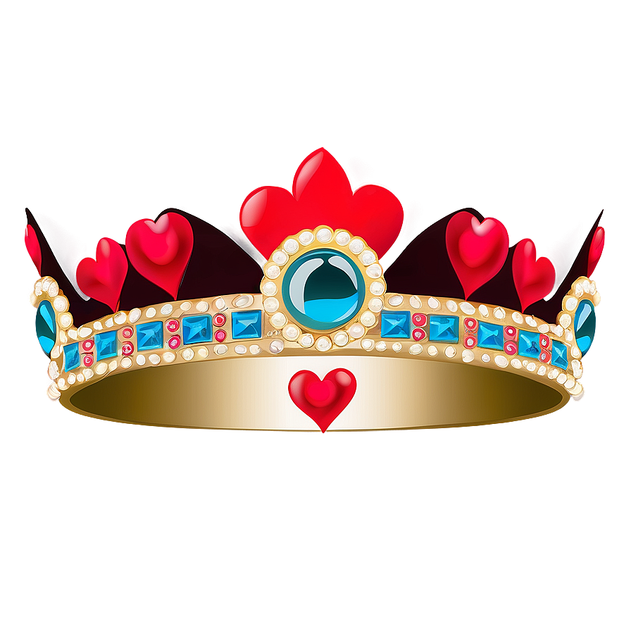 Princess Crown With Hearts Png 10