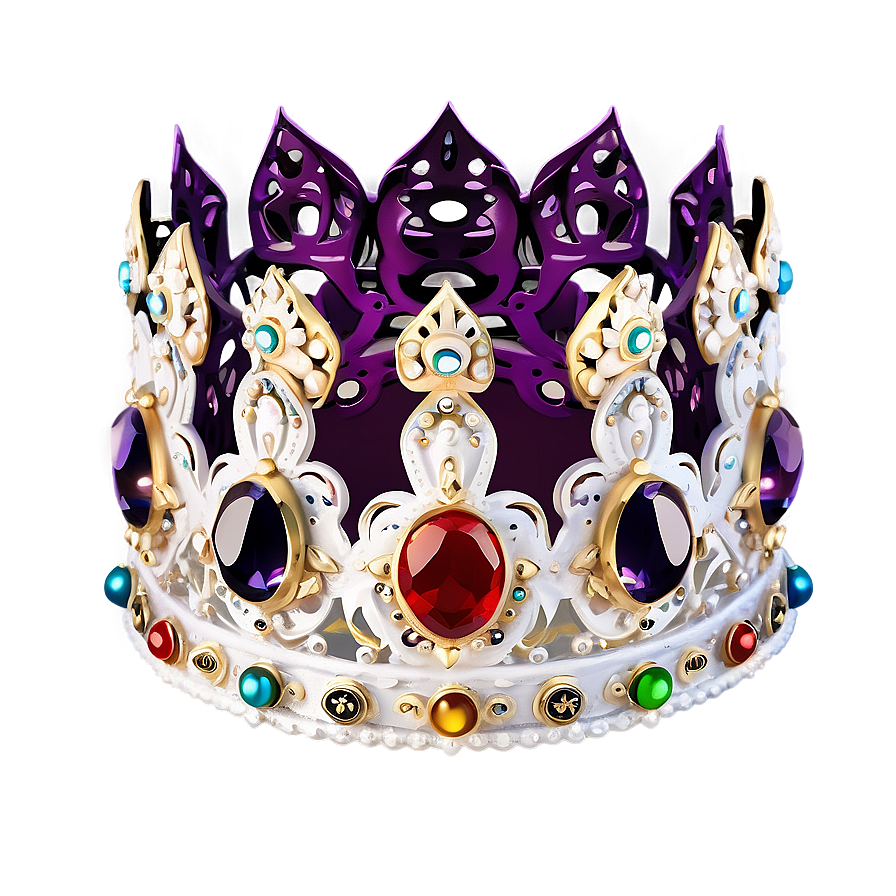 Princess Crown With Lace Png Ypp
