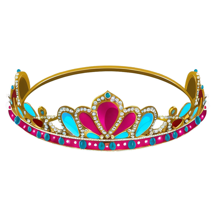 Princess Crown With Ribbons Png 05252024