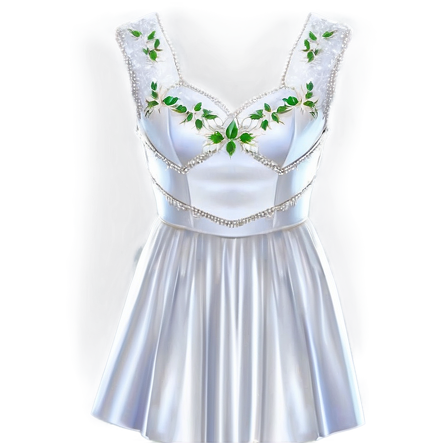 Princess Cut White Dress Png Eun