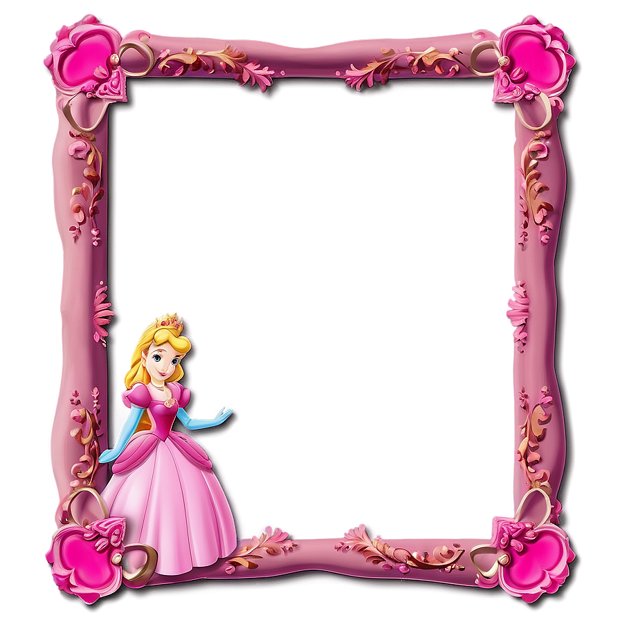 Princess Cute Frame Png 53