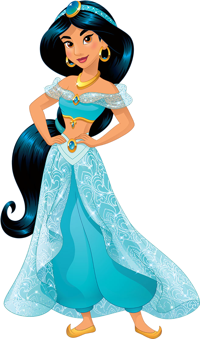 Princess Jasmine Animated Character