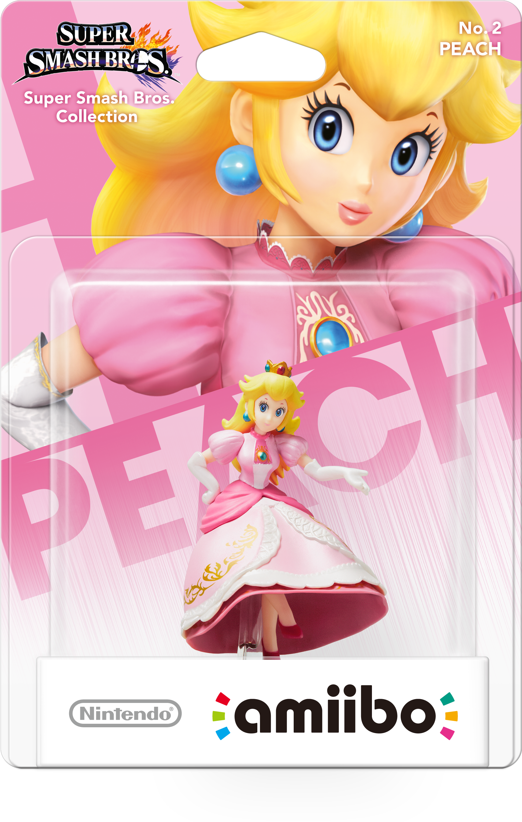 Princess Peach Amiibo Packaging