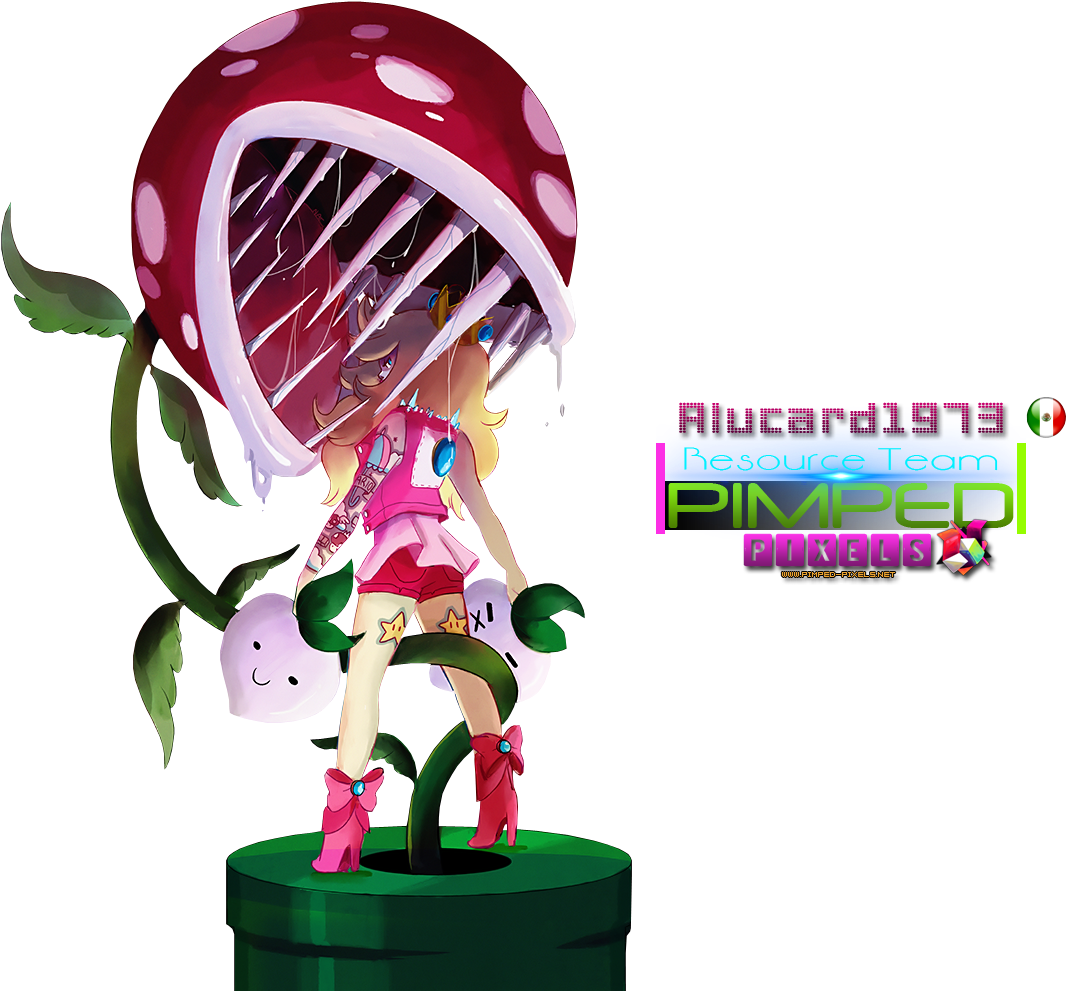 Princess Peach Piranha Plant Capture