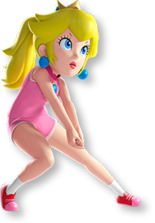 Princess Peach Sports Outfit