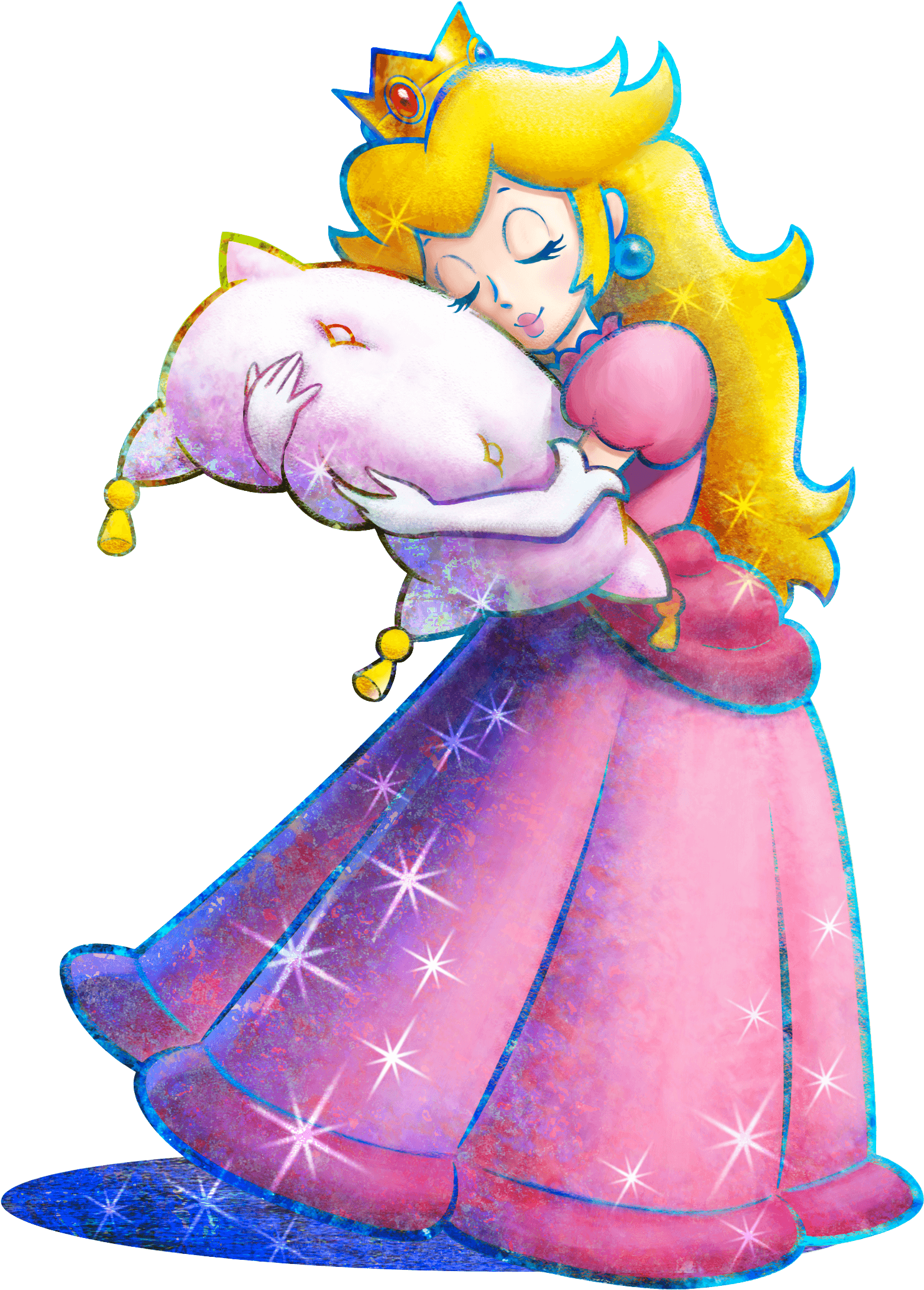 Princess Peachand Star Luma