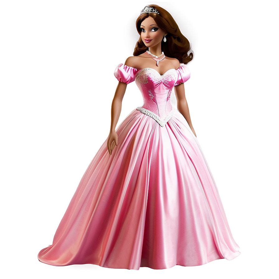 Princess Pink Dress Png Ghh