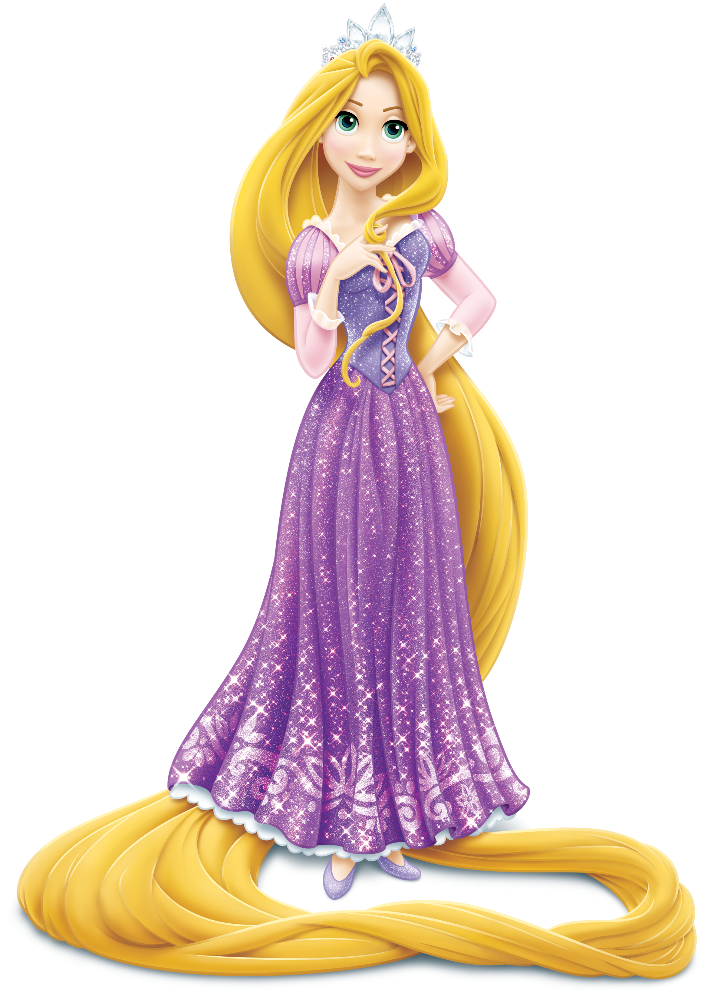 Princess Rapunzel Animated Character