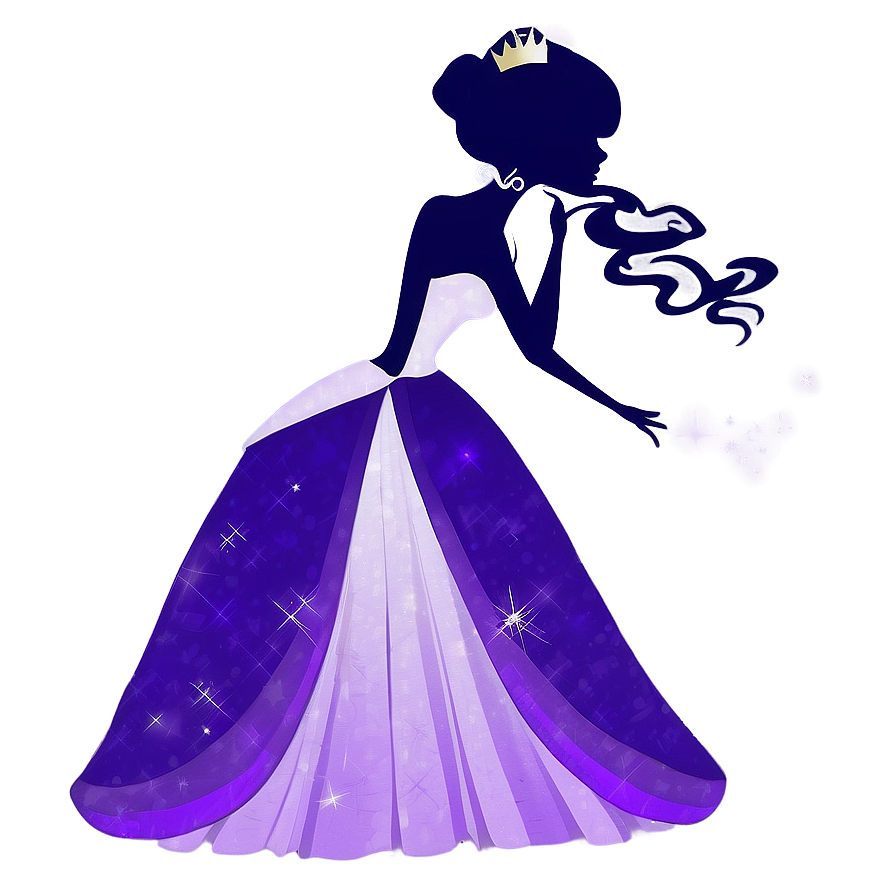 Princess Silhouette Png 05232024