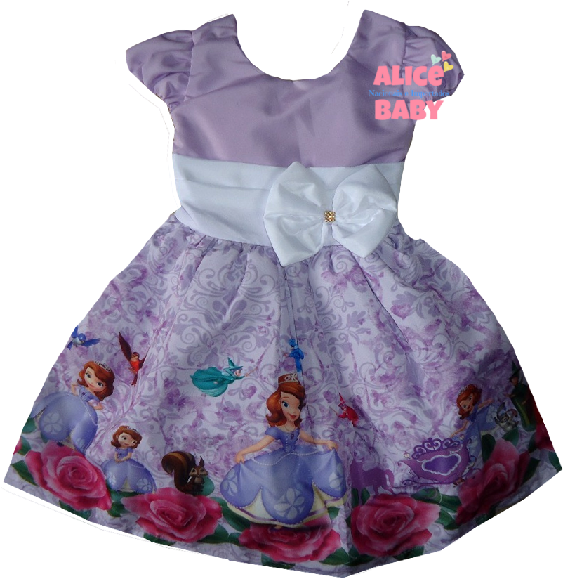 Princess Sofia Themed Toddler Dress