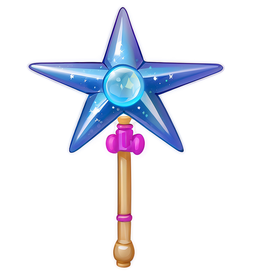 Princess Star Wand Png Sfn