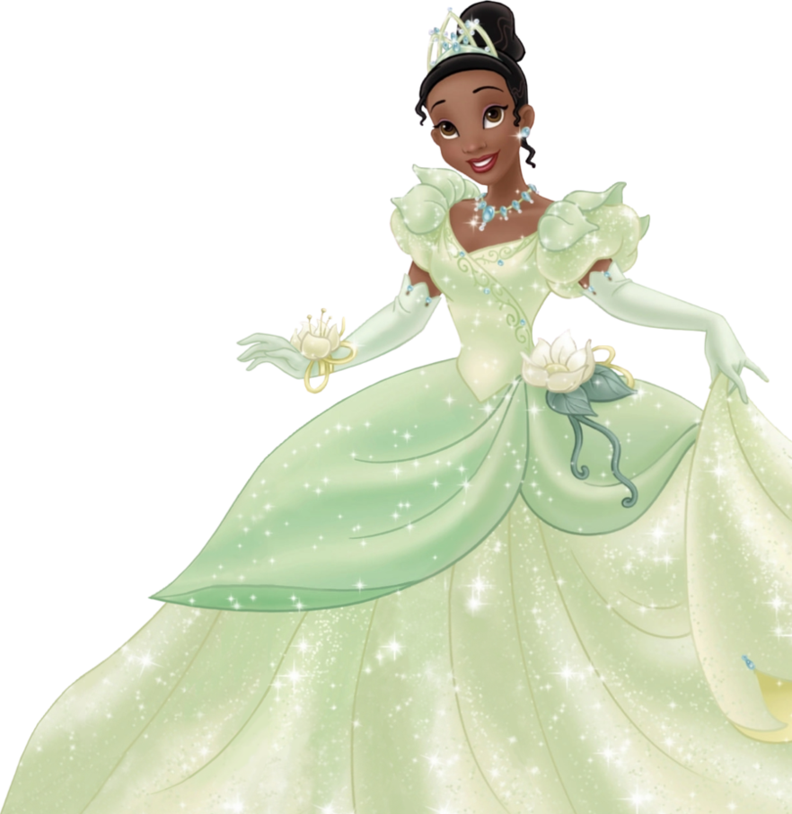 Princess Tiana Elegant Gown