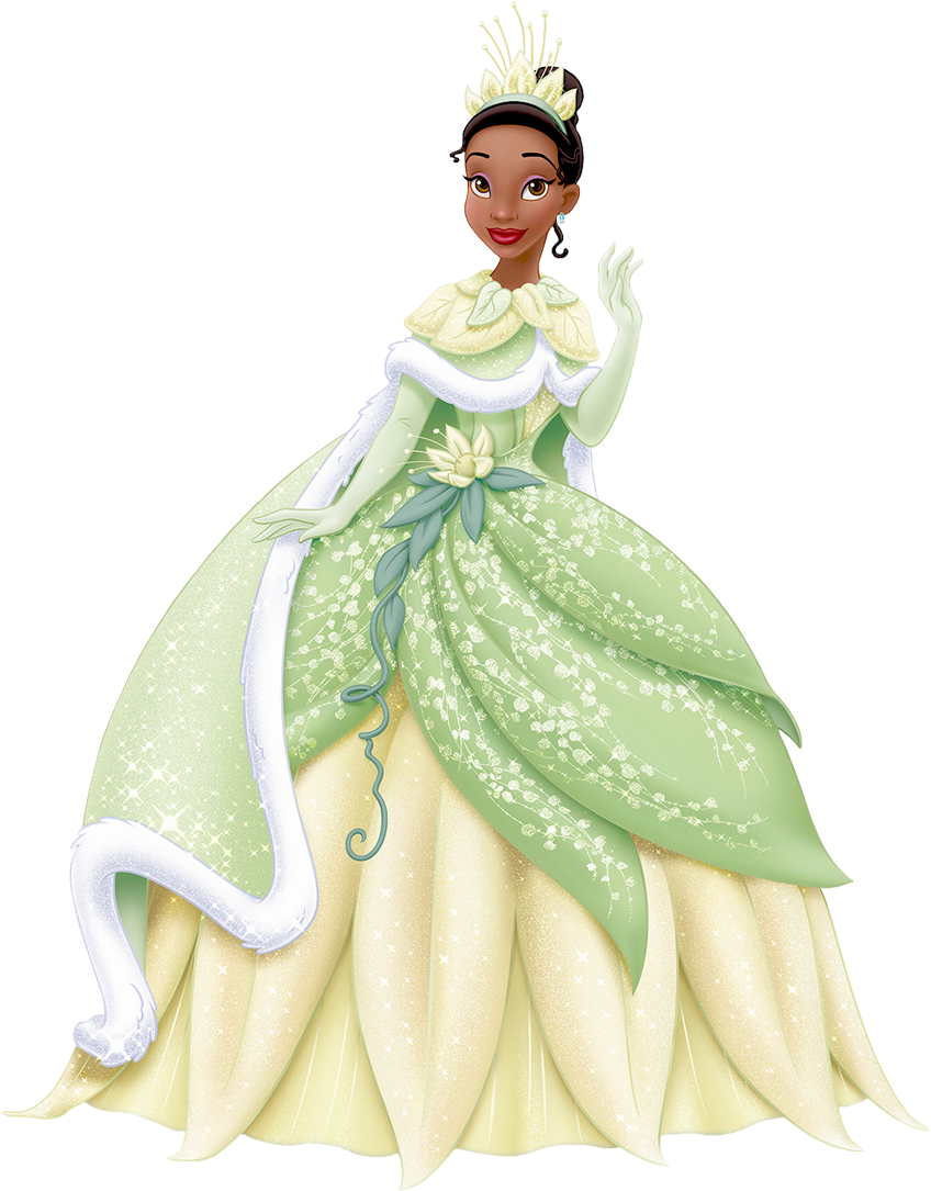 Princess Tiana Elegant Pose