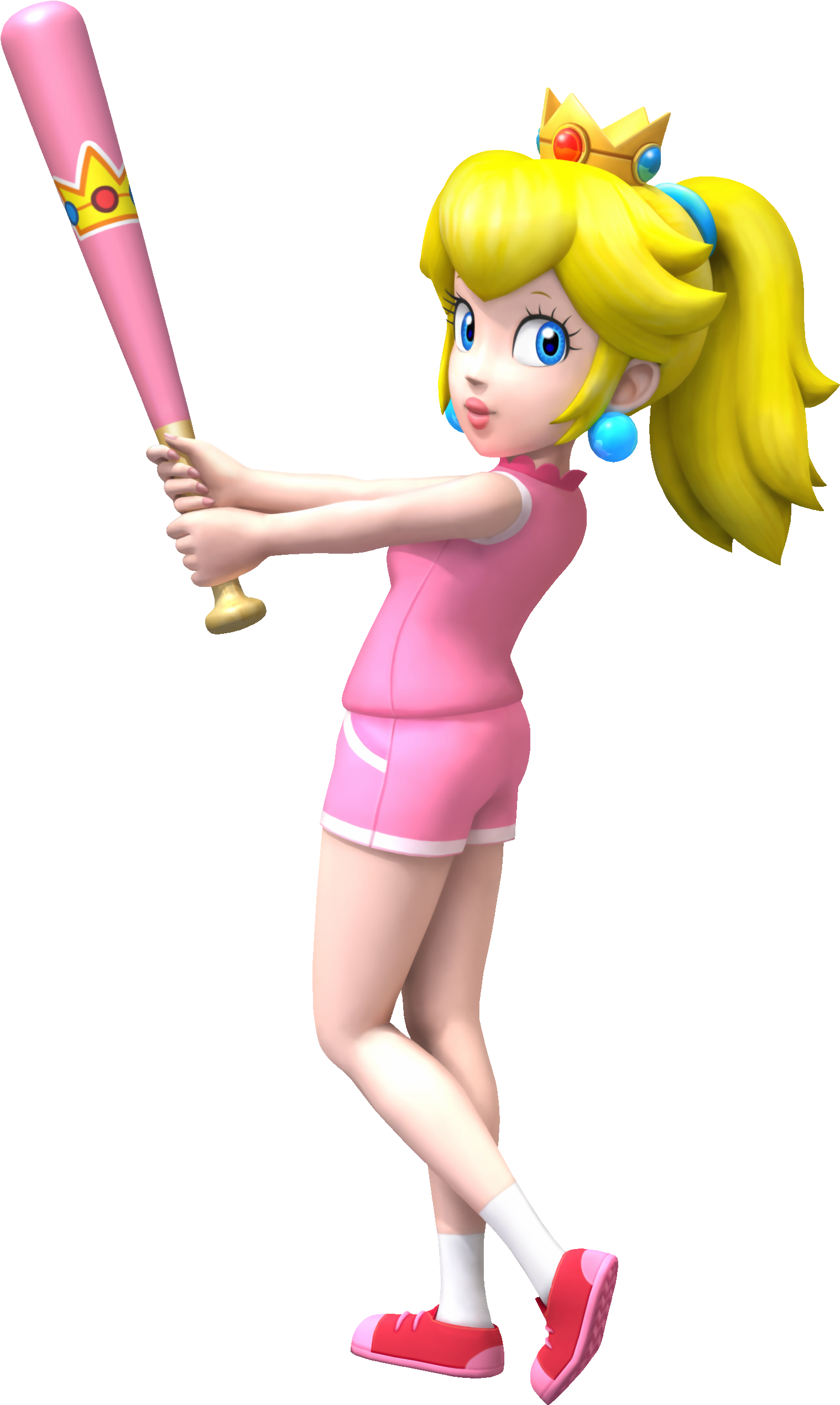 Princess With Pink Bat