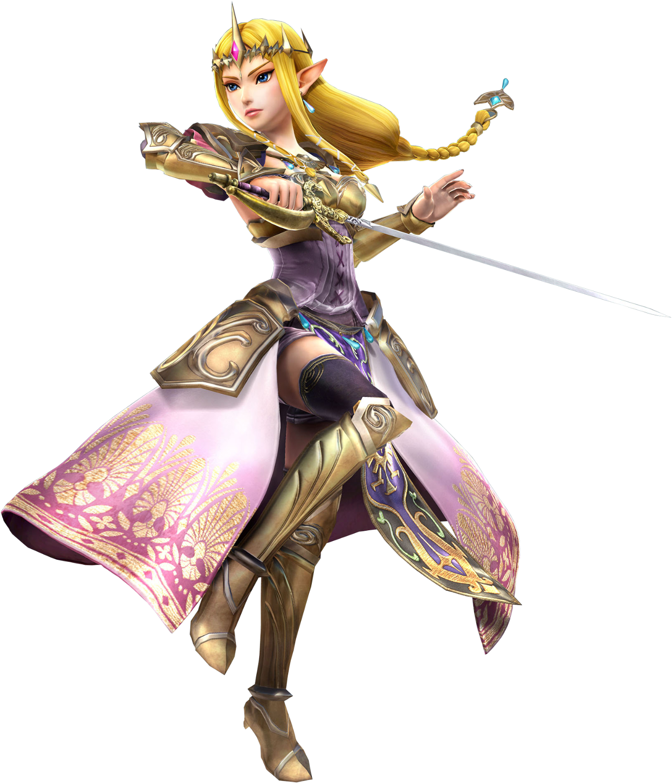 Princess Zelda Warrior Stance