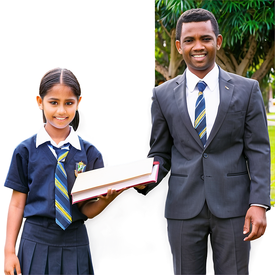 Principal And Pupils Png 17