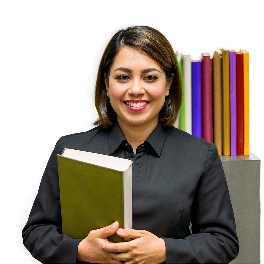 Principal With Book Png Ibr93