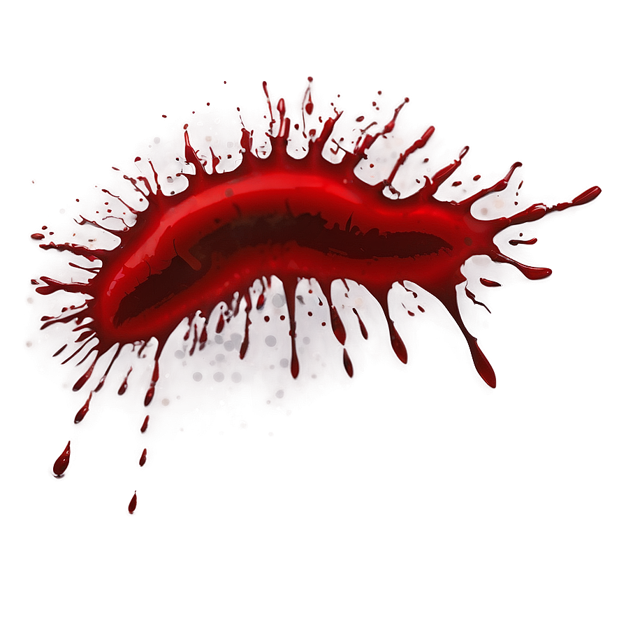 Printable Blood Splatter Transparent 05262024