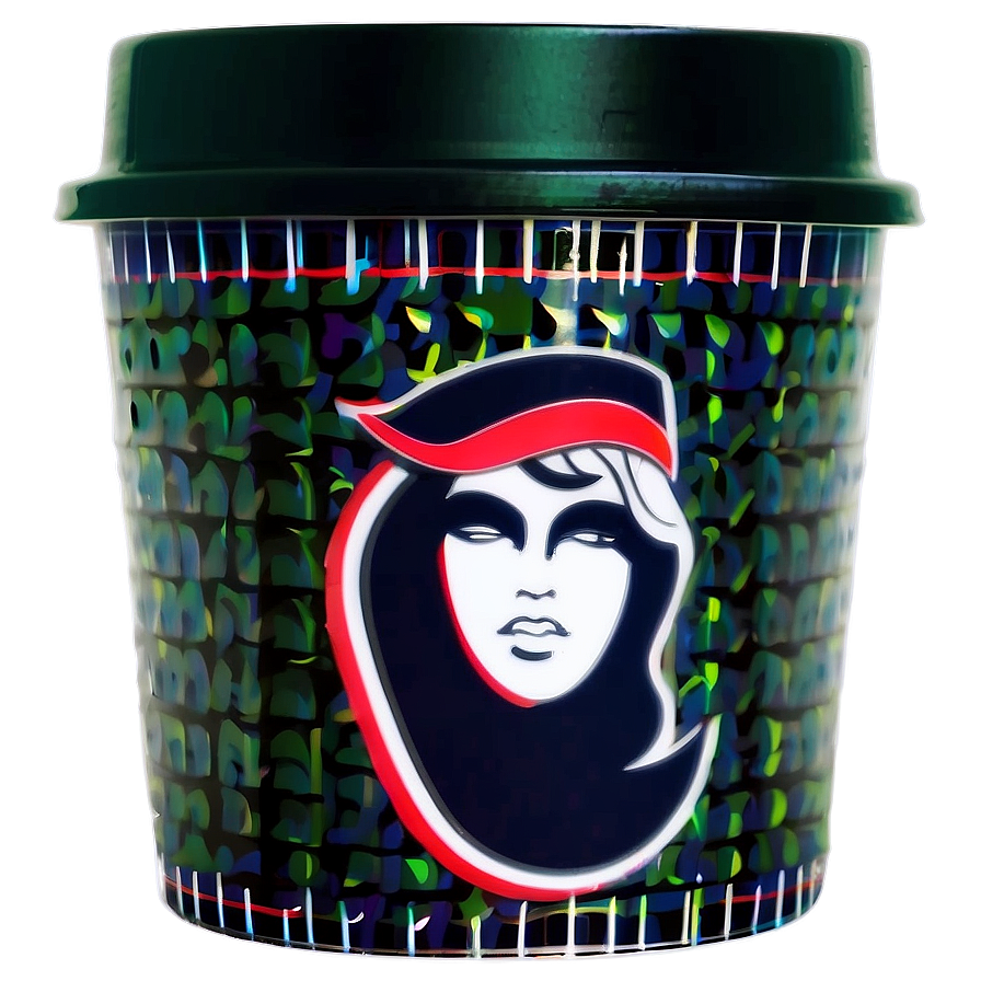 Printed Plastic Cup Png 06132024