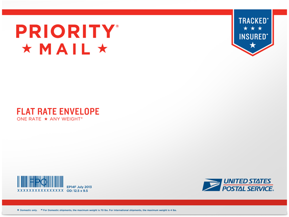 Priority Mail Flat Rate Envelope