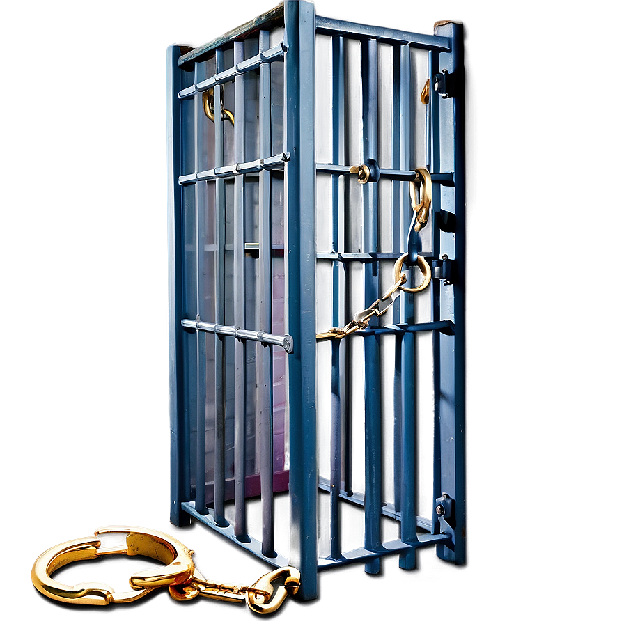 Prison Cell With Shackles Png Kli