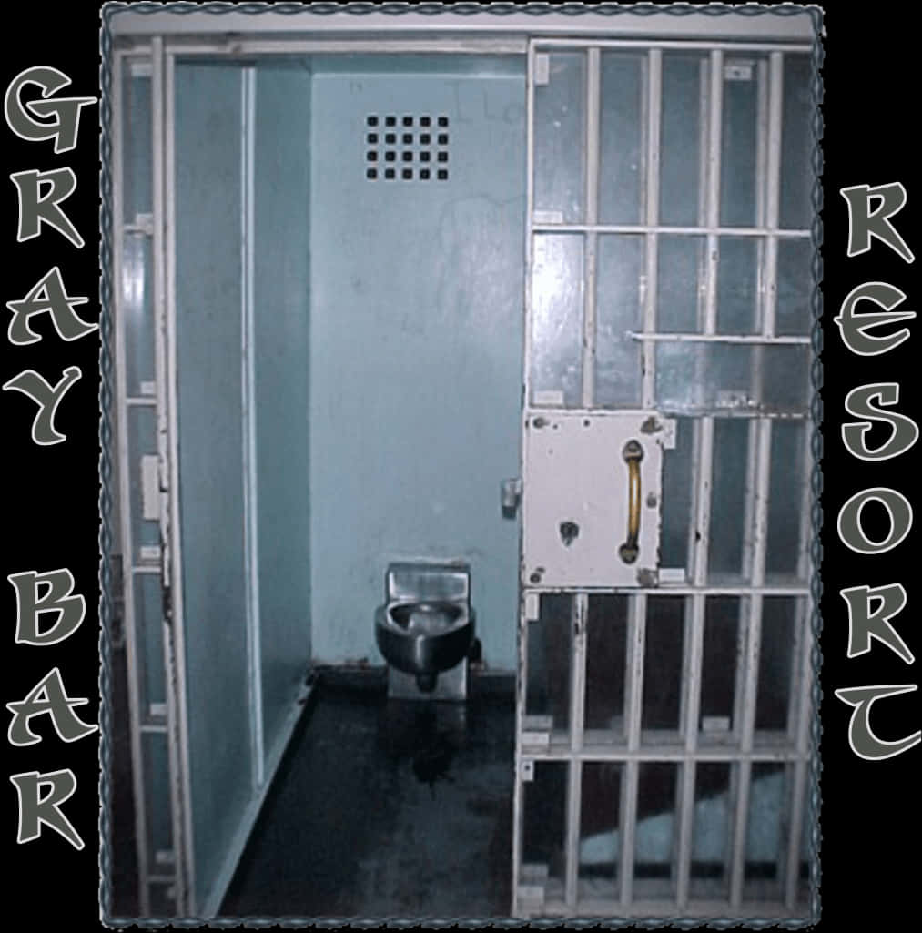 Prison Cellwith Barsand Toilet