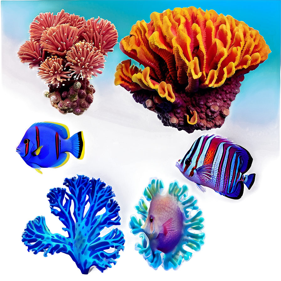 Pristine Coral Reef Png 34