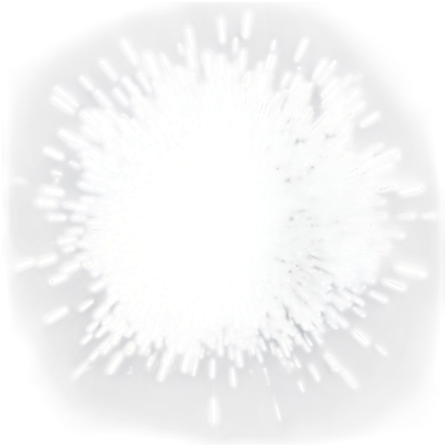 Pristine White Glitter Blast Png 41