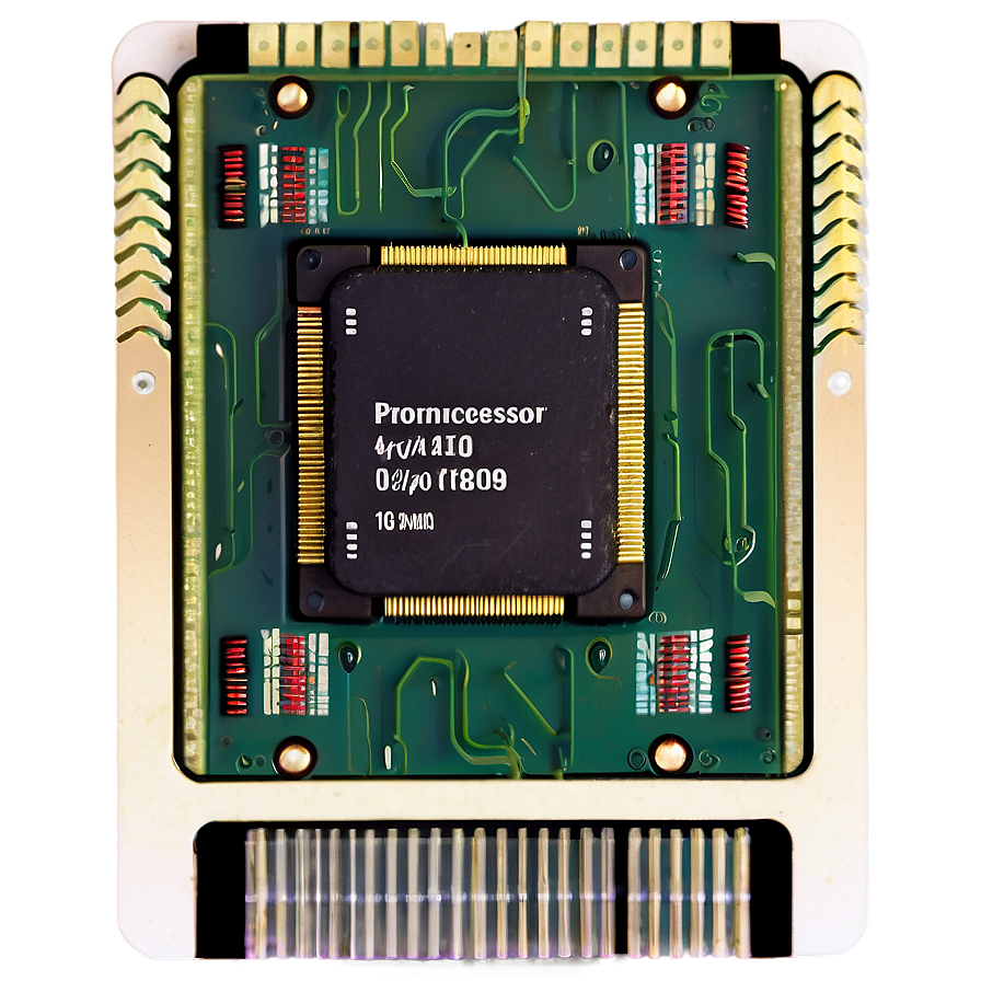 Processor Chip Icon Png 06212024