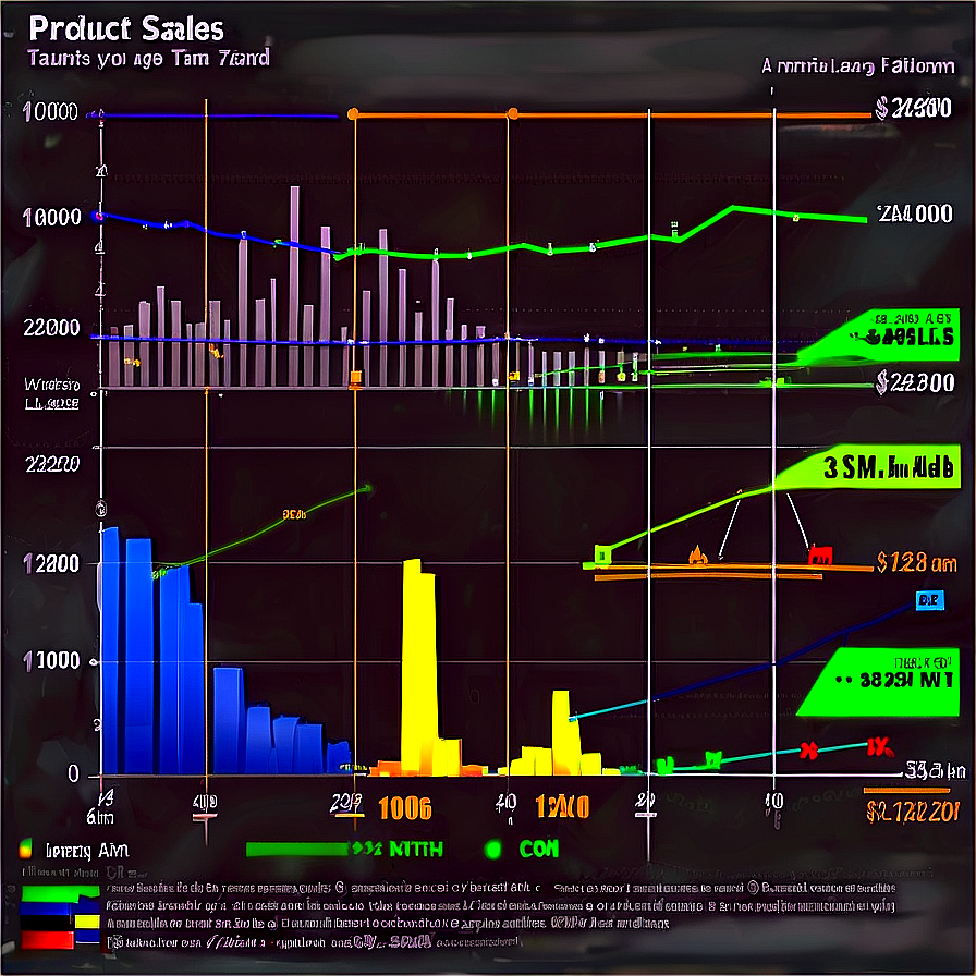 Product Sales Line Chart Png 06262024