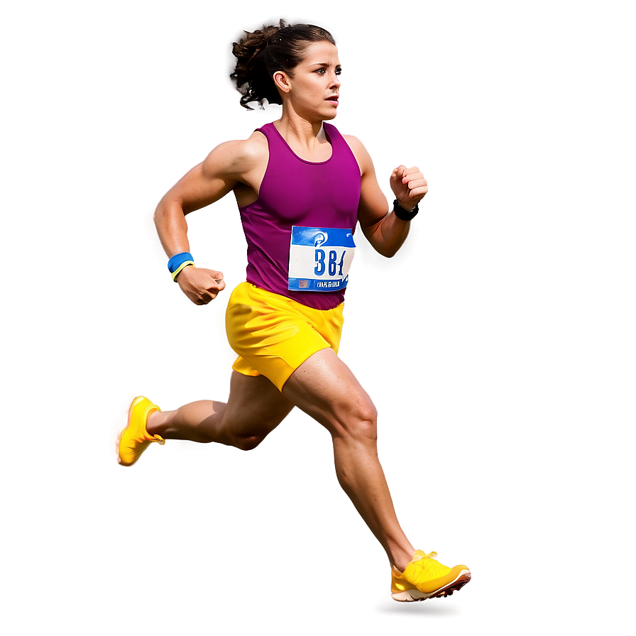 Professional Athlete Running Png 89