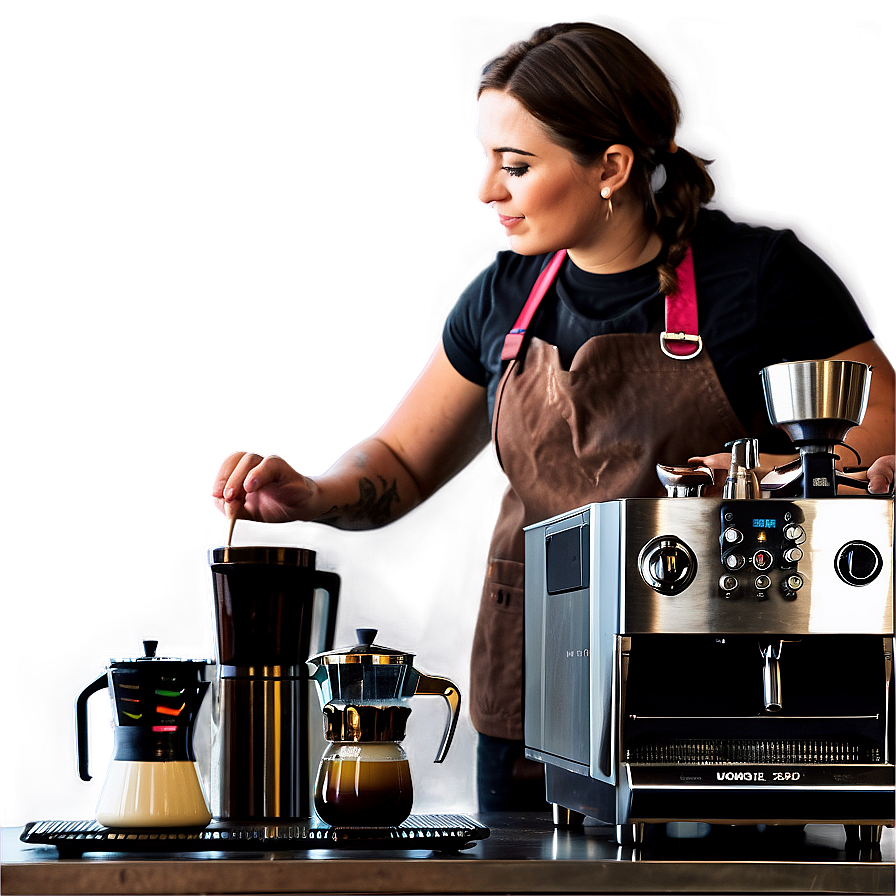 Professional Barista Equipment Png Kqd30