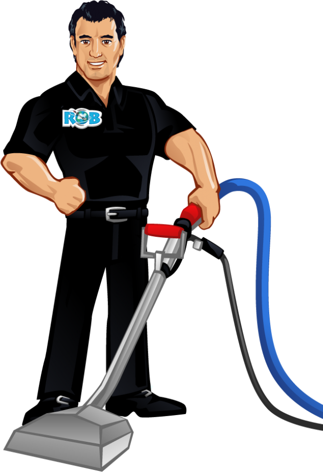 Professional Carpet Cleaning Service Illustration