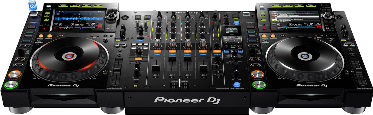 Professional D J Setup Pioneer