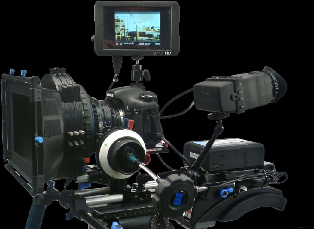 Professional D S L R Video Setup