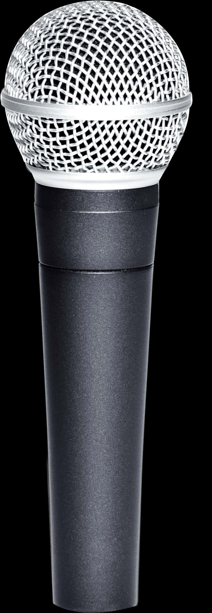 Professional Handheld Microphone Isolated