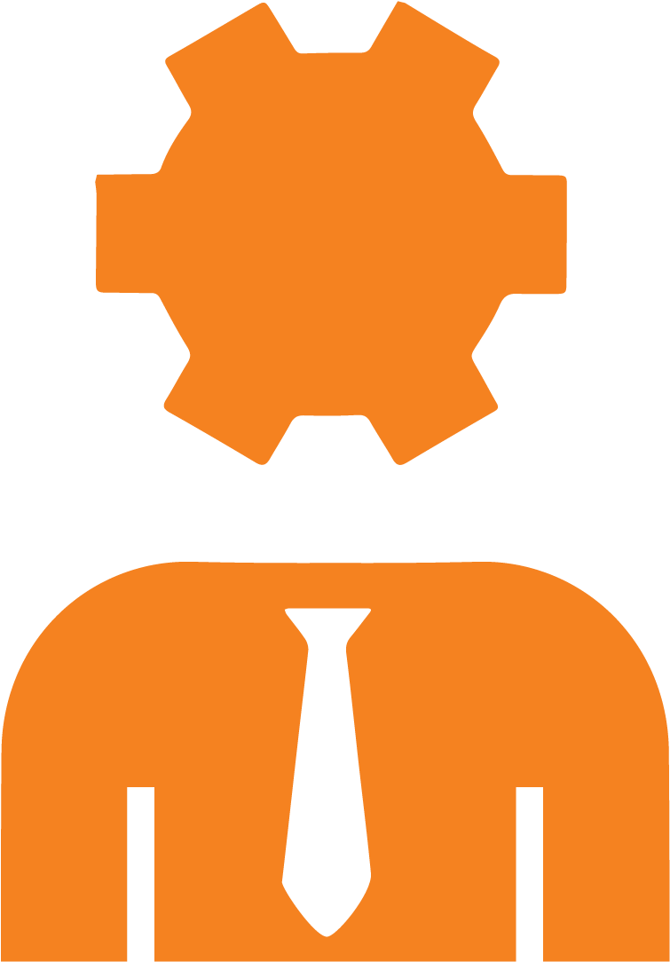 Professional Icon Orange Gear Tie