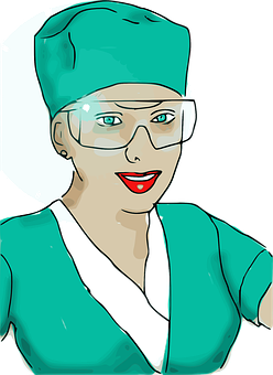 Professional Nurse Illustration