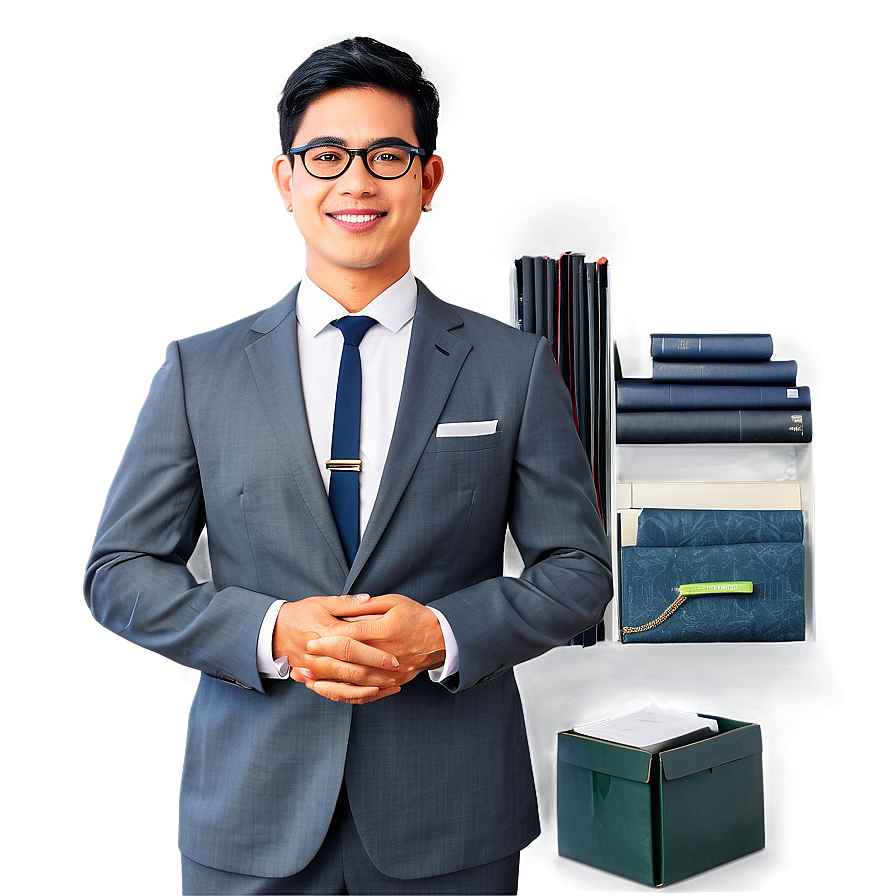 Professional Office Suit Png Dkb