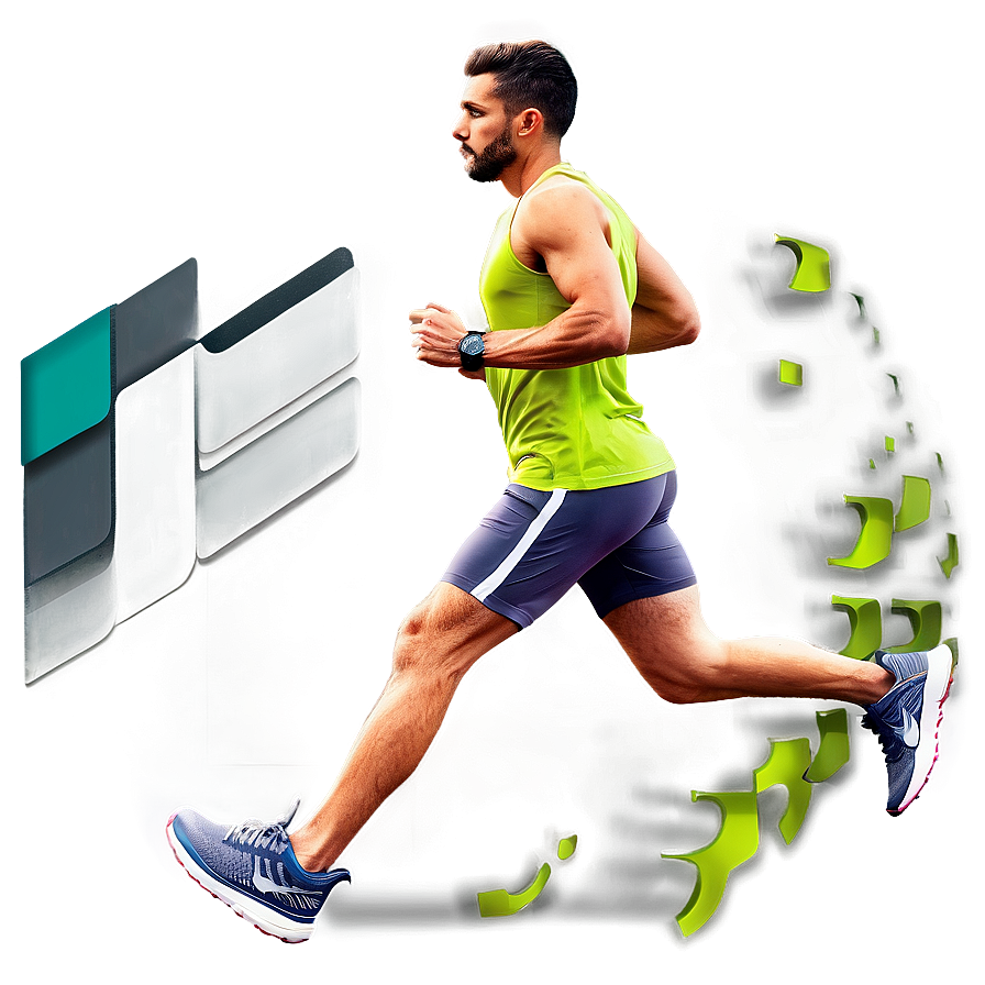 Professional Running Sneaker Png 20