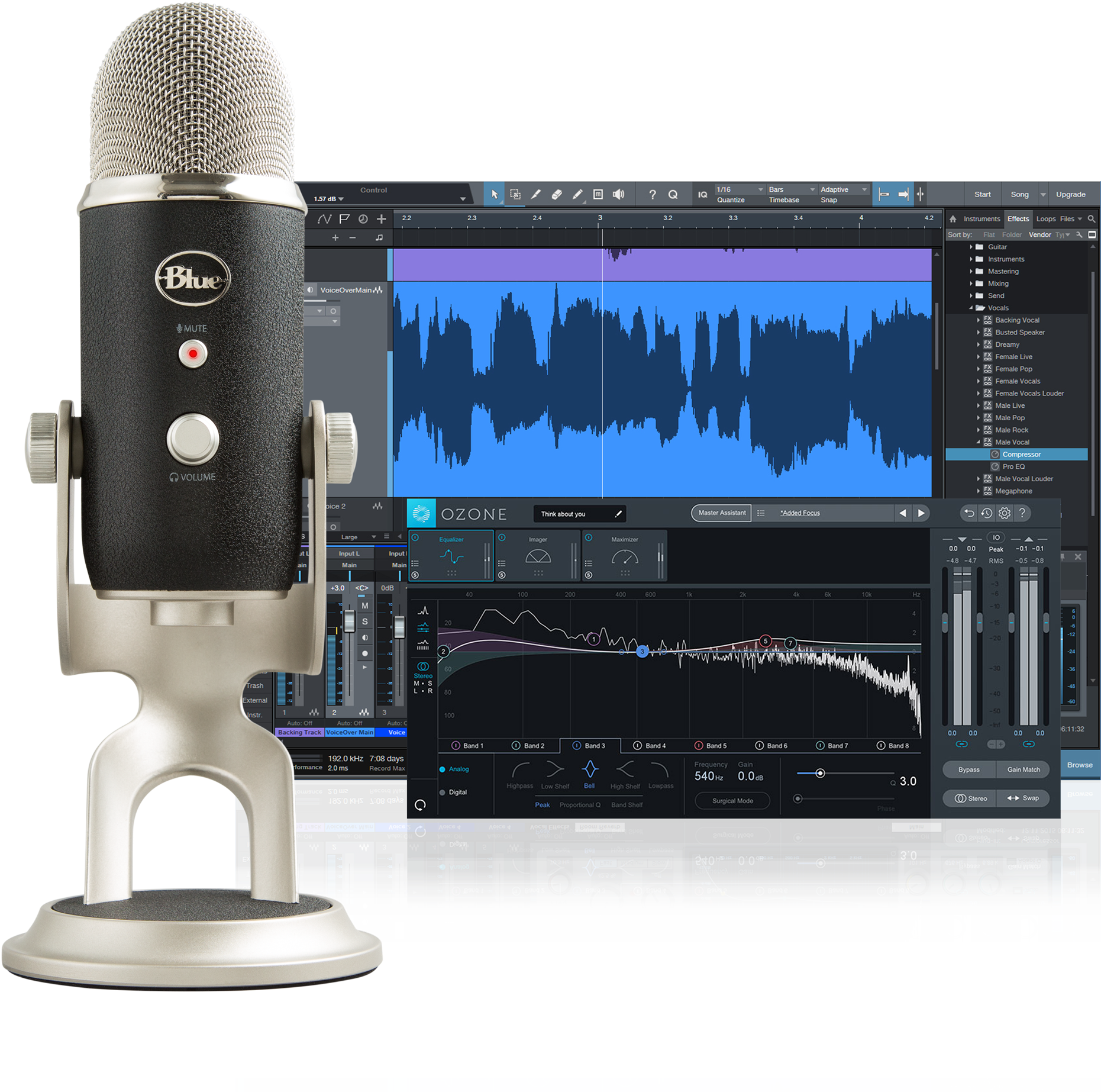 Professional Studio Microphonewith Recording Software