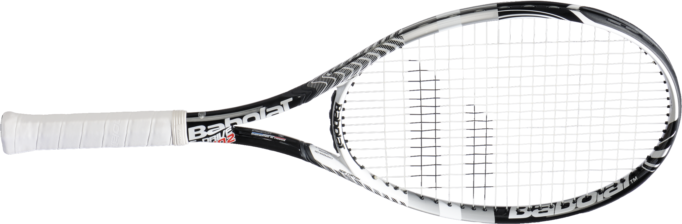 Professional Tennis Racket Isolated