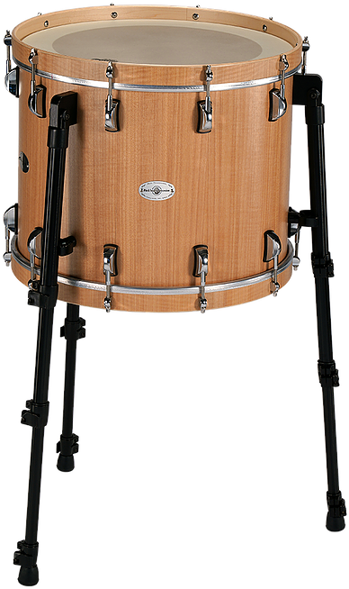 Professional Wooden Bass Drumon Stand