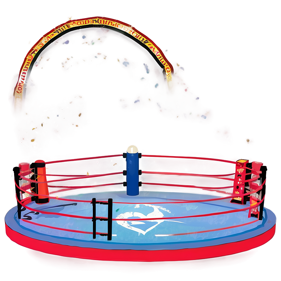 Professional Wrestling Ring Png 06202024