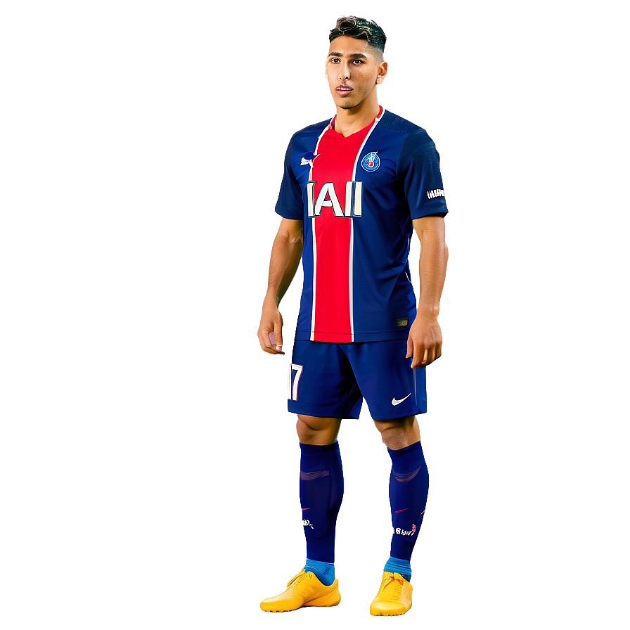 Psg Hakimi Wallpaper Png Oyt29